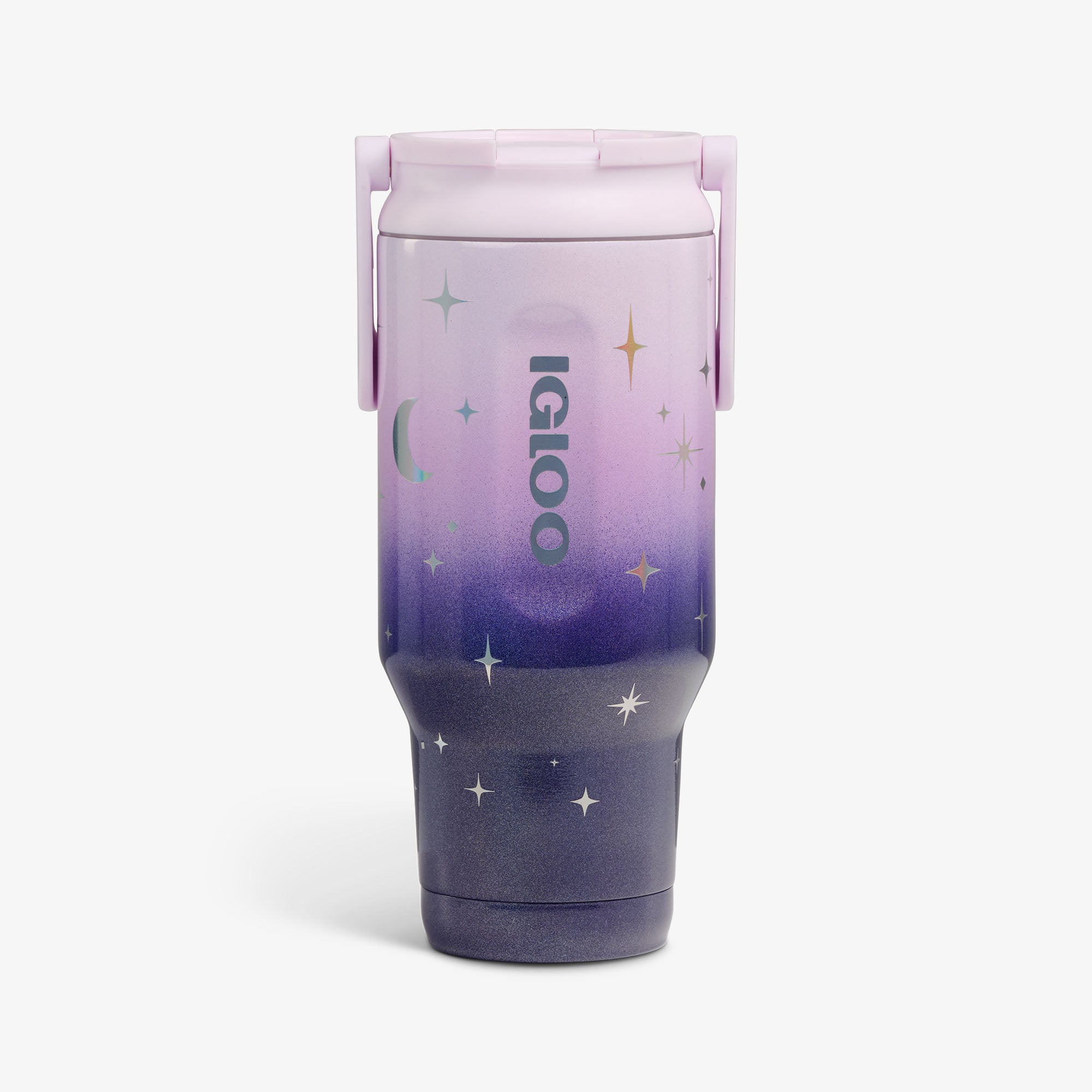 32 Oz Sport Sipper Bottle I7 - Mystic Purple - Front View
