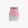 10 Oz Wine Tumbler C1 - Gradient Pink - Front View