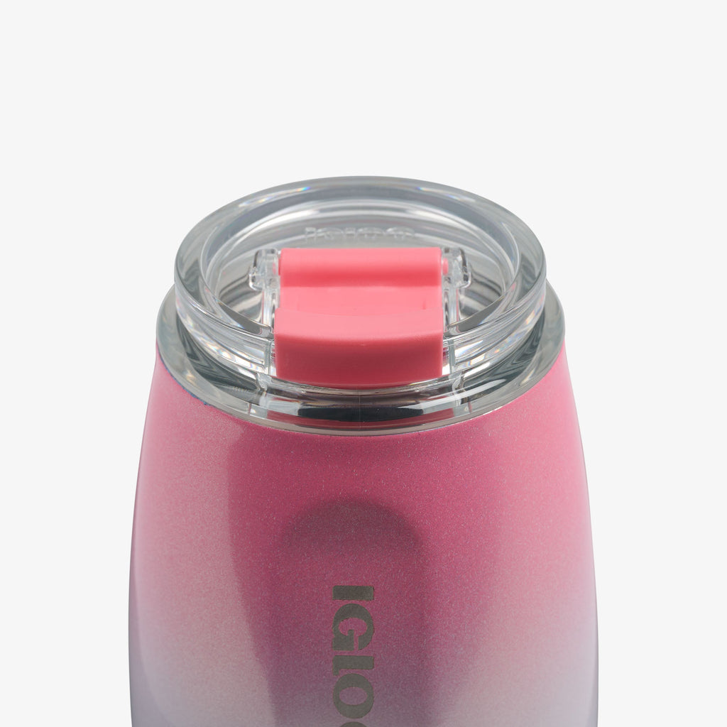 10 Oz Wine Tumbler C1 - Gradient Pink - Product View