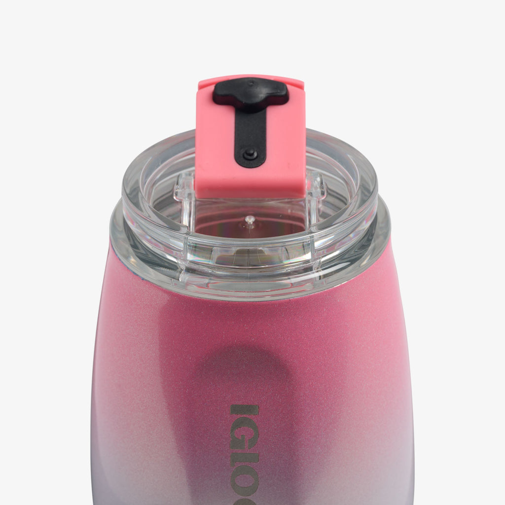 10 Oz Wine Tumbler C1 - Gradient Pink - Product View