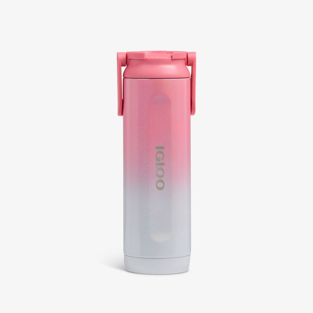 20 Oz Sport Sipper Bottle R7 - Gradient Pink - Front View