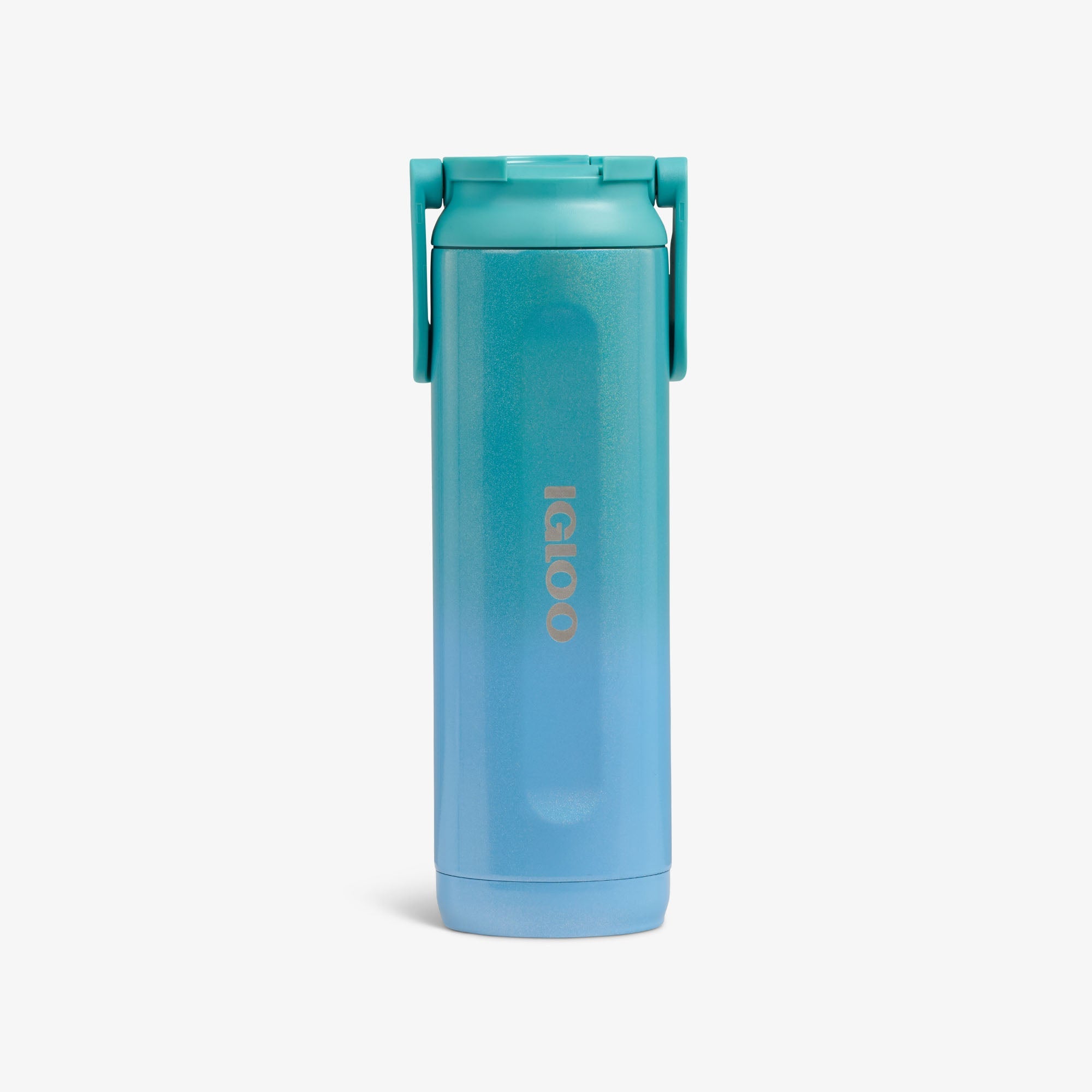 20 Oz Sport Sipper Bottle R7 - Gradient Teal - Front View