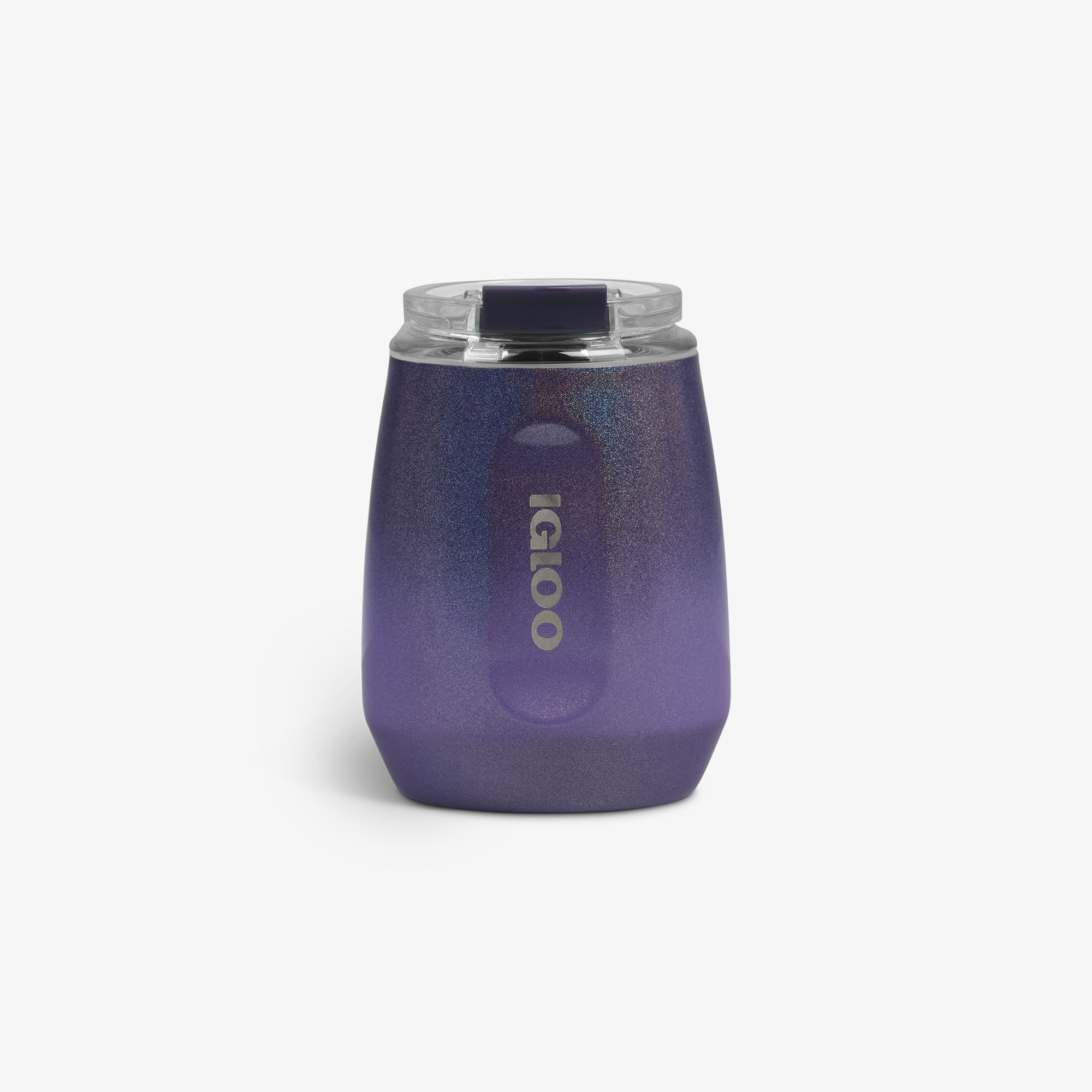 10 Oz Wine Tumbler C1 - Gradient Grape - Front View