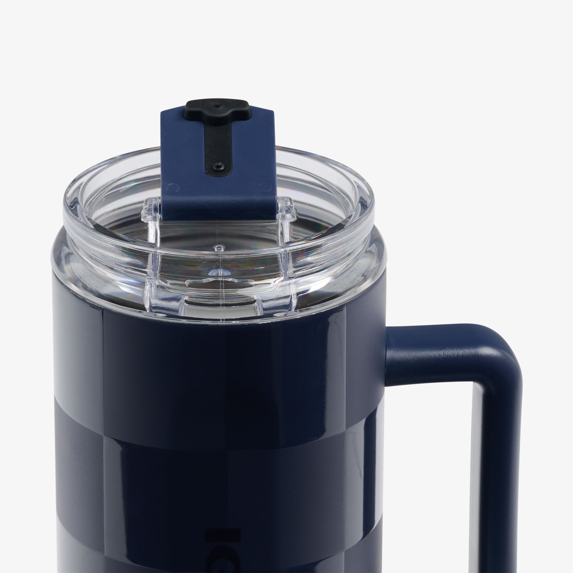 1L Beer Mug S9 - Navy Check - Product View